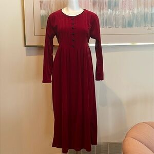 Erika vintage 90’s velour high-waist midi M